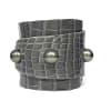 Lafayette Tahitian Pearl and Alligator Hide Cuff Bracelet - Image 1 of 0