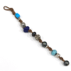photo of Wendy Mignot Pearl and Leather Precious Stones Gypsy Bracelet 9 - Image 3 of 0