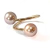 photo of Ohana Freshwater Pearl Single Wrap 14k Gold Filled Ring Blush - Image 1 of 0
