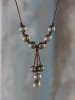 photo of Wendy Mignot Maiko Tahitian Pearl and Leather Necklace - Image 2 of 0