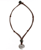 photo of Wendy Mignot Ancient Egyptian Ashkelon Silver Coin Replica with Tahitian Pearls and Leather Necklace - Image 3 of 0