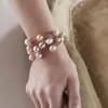 photo of Wendy Mignot Music Four Strand Freshwater Pearl and Leather Bracelet Multicolor - Image 2 of 0