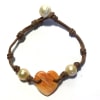 photo of Wendy Mignot Kenya Amour Freshwater Pearl and Leather Bracelet - Image 1 of 0