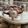 photo of Wendy Mignot Sunflower Freshwater Pearl and Leather Bracelet-Multi - Image 3 of 0