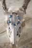Fine Pearls and Leather Jewelry by Designer Wendy Mignot All Around Freshwater, Turquoise Bracelet LTD - Image 3 of 0