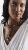 photo of Wendy Mignot Music Two Strand Tahitian Pearl and Leather Necklace - Image 5 of 0
