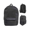 Wholesale 17 Inch Black Backpack Versatile School & Outdoor Bags Case Pack 24 - Image 2 of 0