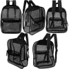 Wholesale 17 Inch Mesh Backpacks in Black Case Pack 24 - Image 2 of 0