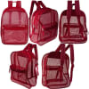17 Inch Mesh Backpacks in Bulk Wholesale Case of 24 Assorted Colors - Image 2 of 0