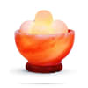 Himalayan Salt Lamp Bowl with Wood Base - Image 2 of 0