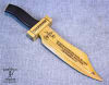 Bowie Knife Engraved Award - Image 1 of 0