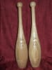 3lb Oak Indian Clubs - Pair - Image 2 of 0