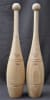 3lb Oak Indian Clubs - Pair - Image 3 of 0
