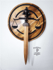 Fly Team Plaque with Standard Rudis - Image 1 of 0