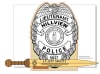 Navy Security Badge Plaque with Rudis - Image 1 of 0