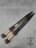 Rudis Caesar Style with white handle grip and black Blade - Image 4 of 0