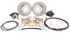 CPP 1955 1956 1957 Chevy 10 & 12 Bolt Flange Rear Brake Kit with E-Brake - Image 1 of 0