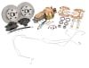 CPP 1955 1956 1957 Chevy Stock Spindle Complete Front Brake Kit - Image 2 of 0