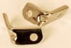 1956 Chevy Grille Tie Bar Adjuster Brackets, Stainless - Pair - Image 1 of 0