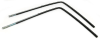 Golden Star Door Glass Channel Runners - 1955 1956 1957 Chevy Sedan 2-Door (OS) - Image 1 of 0