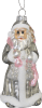 Santa Glass Ornament - Image 1 of 0