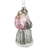 Santa Glass Ornament - Image 2 of 0
