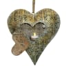 Ashia Gold on Sage Metal Heart Tea Light Holder - Image 1 of 0