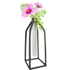 Precia Metal Artform Glass Bud Vase - Image 1 of 0