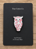Sakura Blossom Owl Pin - Image 1 of 0