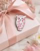Sakura Blossom Owl Pin - Image 5 of 0