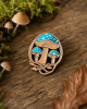 Tealwood Mushroom Trio Pin - Image 3 of 0