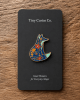 Blue Garden Fox Pin - Image 1 of 0