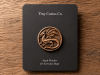 Copper Dragon Coin Pin - Image 1 of 0