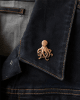 Kraken's Kin Octopus Enamel Pin - Image 2 of 0