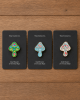 Folklore Forest Mushroom Pin Trio 1Dz - Image 1 of 0