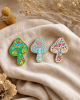 Folklore Forest Mushroom Pin Trio 1Dz - Image 4 of 0