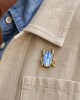 Cobalt Garden Beetle Pin 1Dz - Image 4 of 0