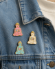 Jewel Lotus Buddha Assorted Pin  1Dz - Image 3 of 0