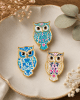 Sakura Ice Owl Assorted Pin  1Dz - Image 3 of 0