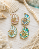 Sea Glass Nautilus Assorted Pin Dozen Pack - Image 2 of 0
