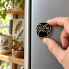 Black Owl Enamel and Metal
Magnet - Image 2 of 0