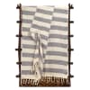 Black Diamond Stripes Cotton Throw - Image 1 of 0