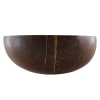 Aqua Butterfly Mosaic Inlay Coconut Shell Bowl - Image 3 of 0