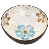 Island Bloom Mosaic Inlay Coconut Shell Bowl - Image 1 of 0