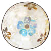 Island Bloom Mosaic Inlay Coconut Shell Bowl - Image 2 of 0