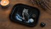 Great Horned Owl Flat Metal Tray - Image 3 of 0