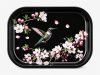 Hummingbird Blossoms Metal Tray - Image 1 of 0