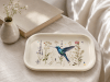 Hummingbird Herbarium  Metal Tray - Image 4 of 0