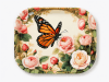 Monarch Roses Metal Tray - Image 1 of 0