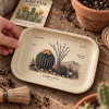 Desert Botanist Barrel Cactus Metal Tray - Image 1 of 0